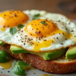 Avocado Toast With Egg