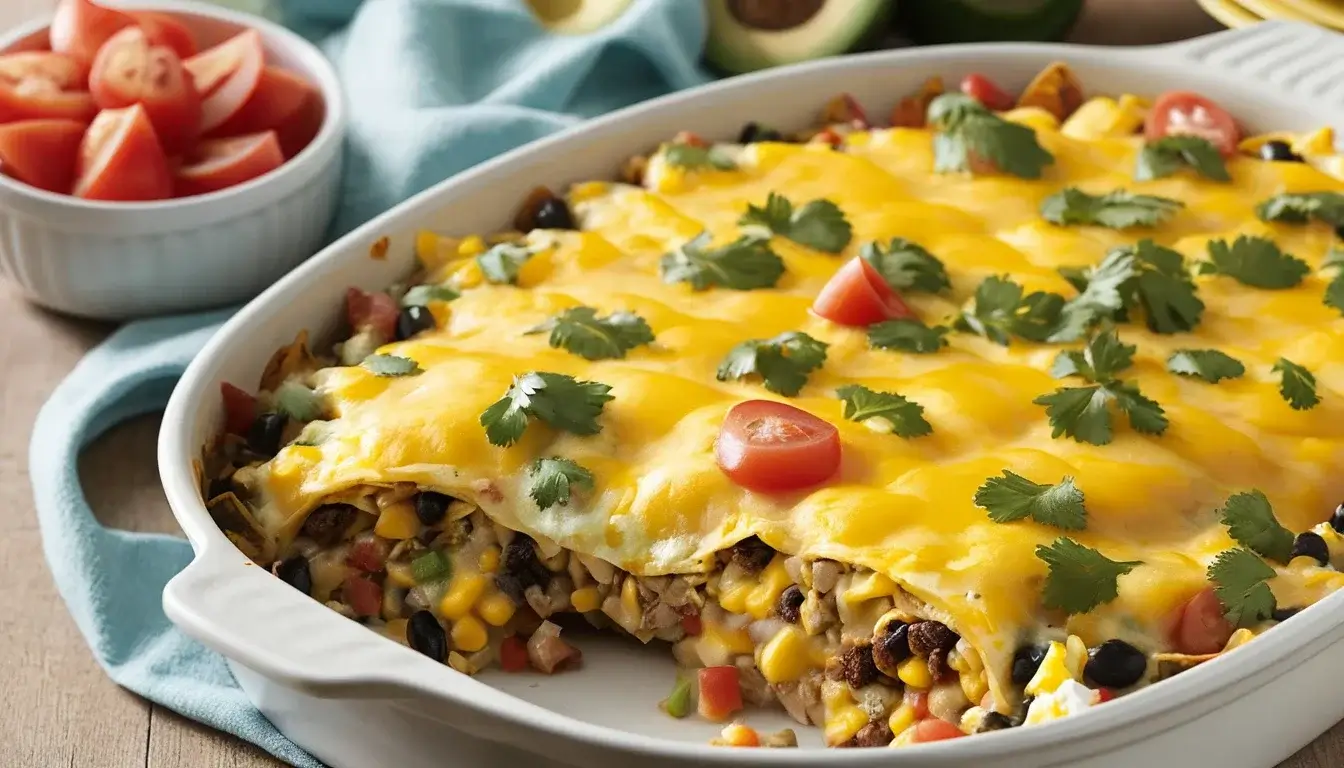 Breakfast Burrito Casserole