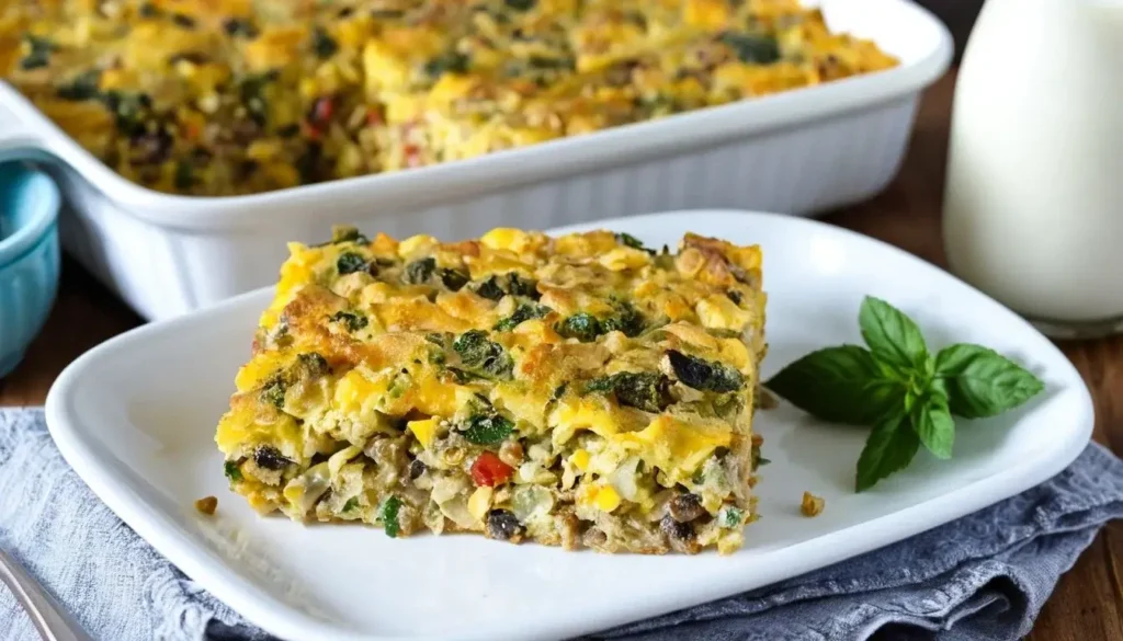 Dairy Free Breakfast Casserole Png