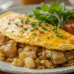 Denver Omelette With Cheese And Potatoes