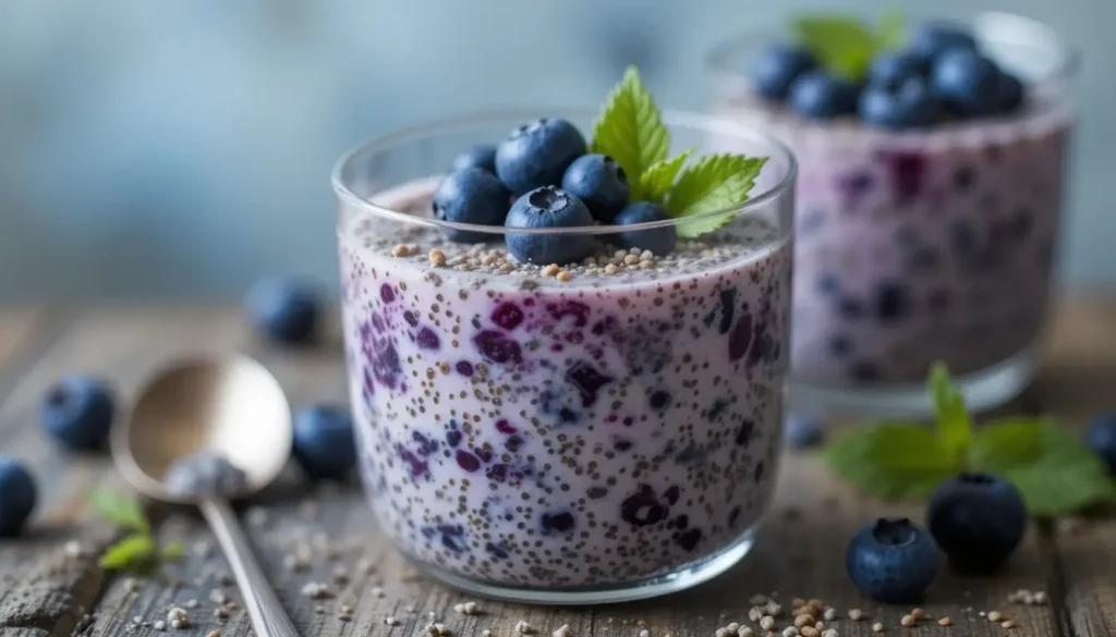 Blueberry Chia Pudding