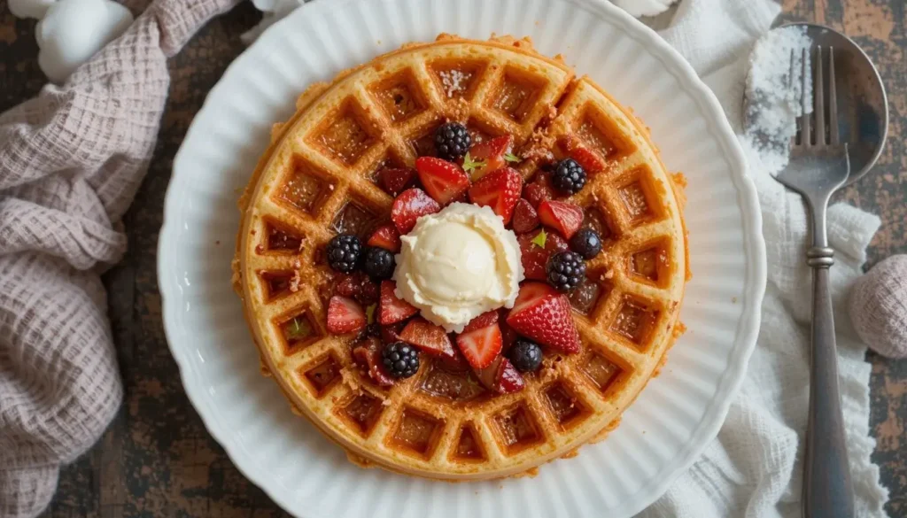 Crispy Waffle Recipe (2)