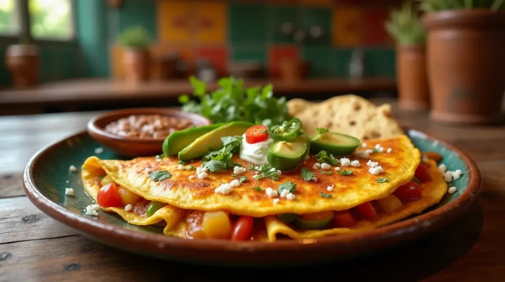 Mexican Omelette Recipe (3)