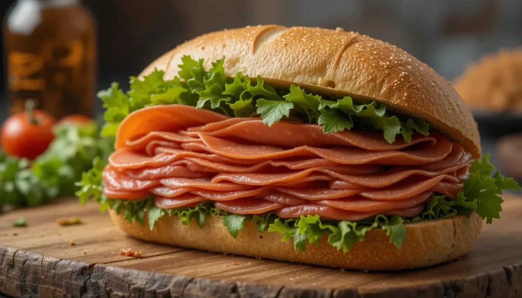 Mortadella Sandwich (2)