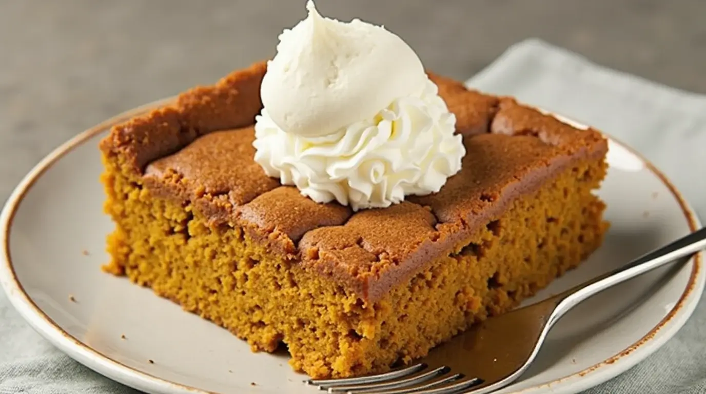 Pumpkin Dump Cake Recipe