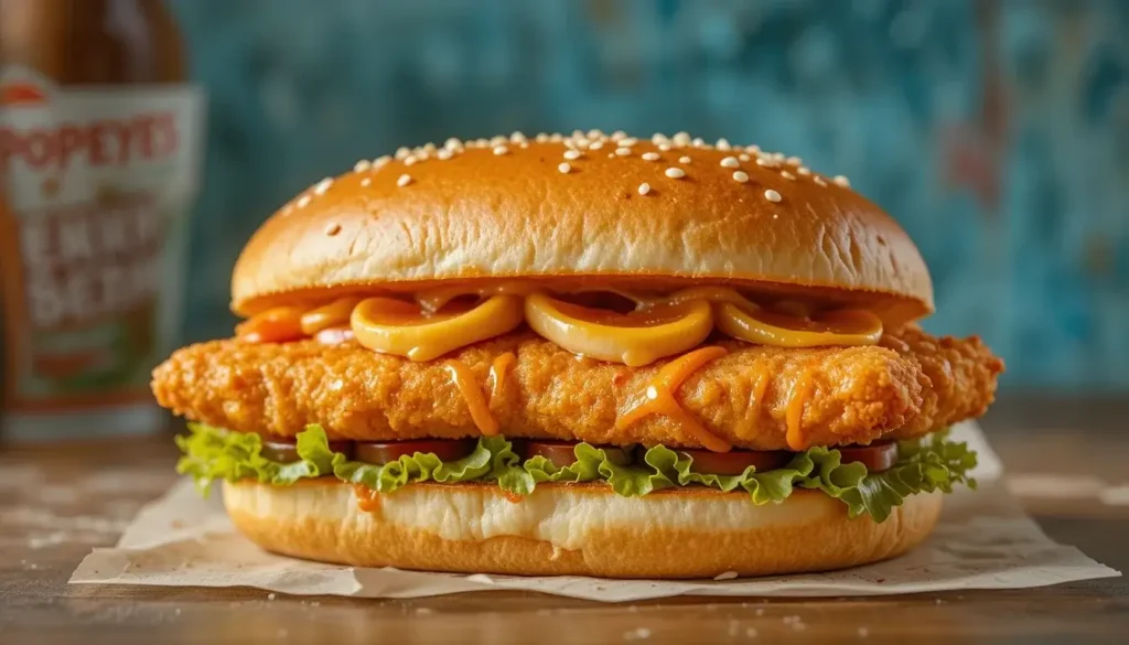 The Popeyes Fish Sandwich