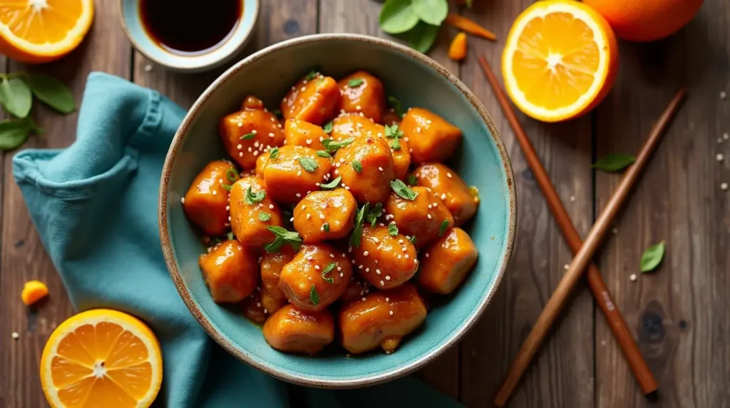 3-Ingredient Orange Chicken