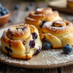 5-Ingredient Blueberry Cheesecake Rolls