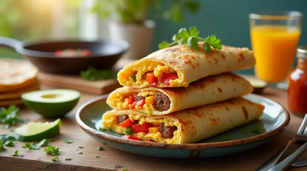 Breakfast Tortilla Pockets (3)