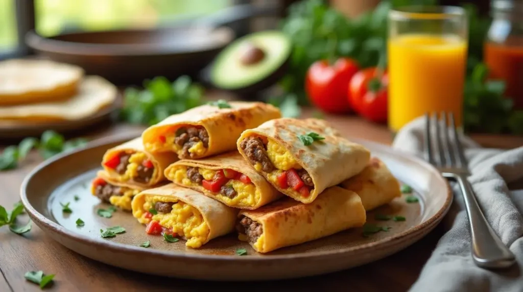 Breakfast Tortilla Pockets (4)