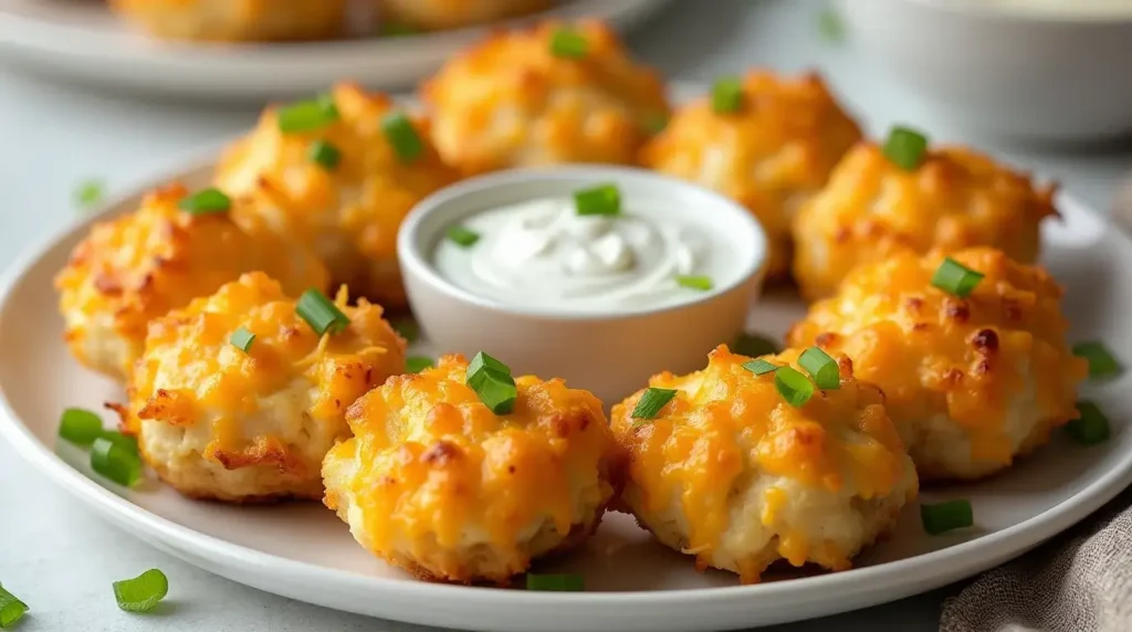 Cheesy Mashed Potato Puffs (2)