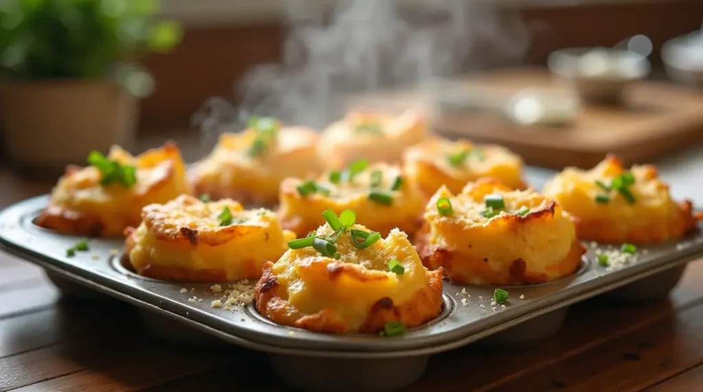 Cheesy Mashed Potato Puffs (4)