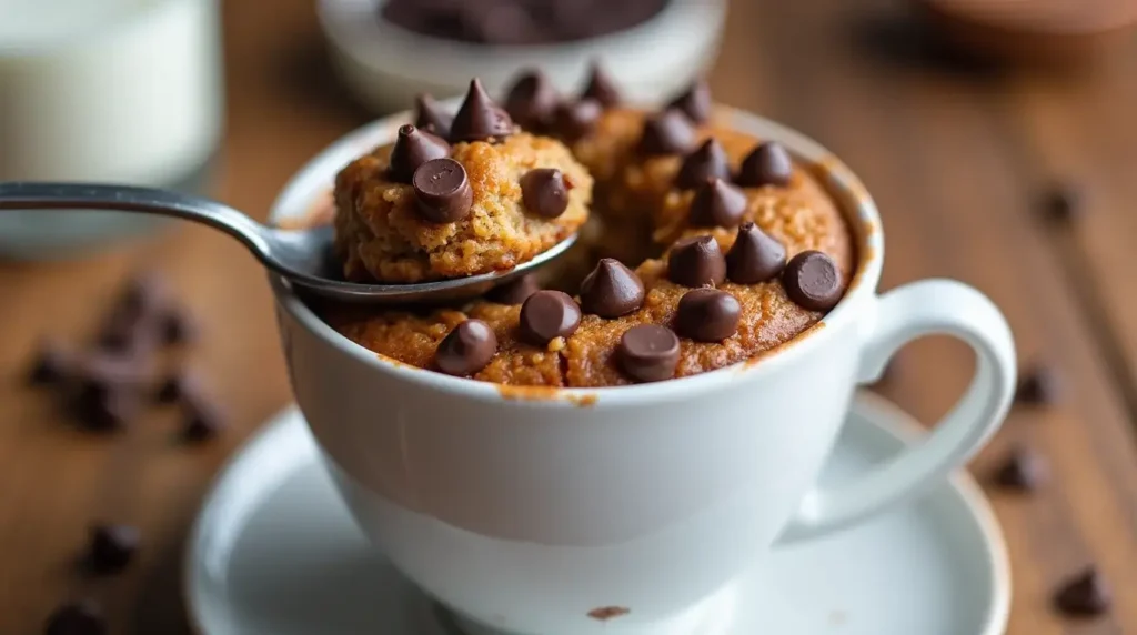 Chocolate Chip Mug Cake (2)