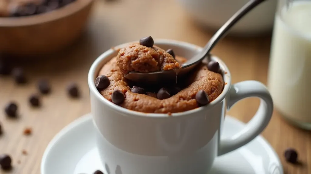 Chocolate Chip Mug Cake (3)