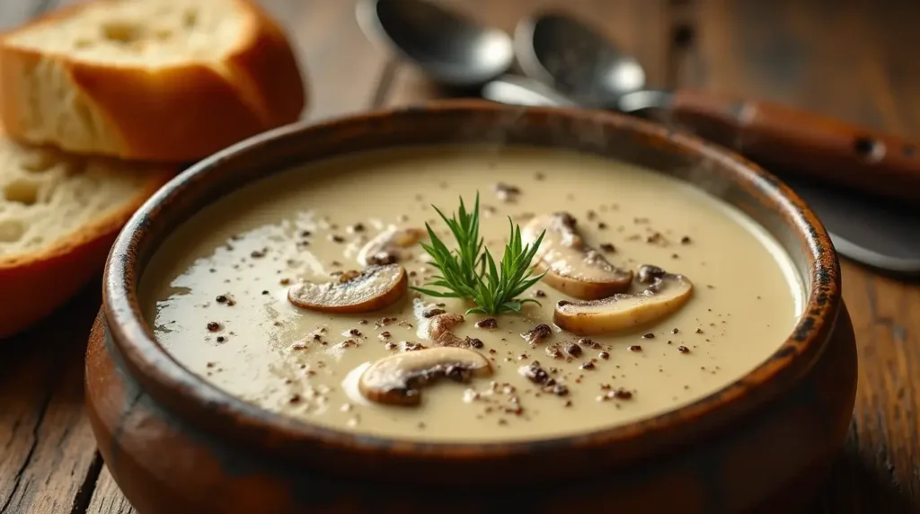 Cream Of Mushroom Soup (2)