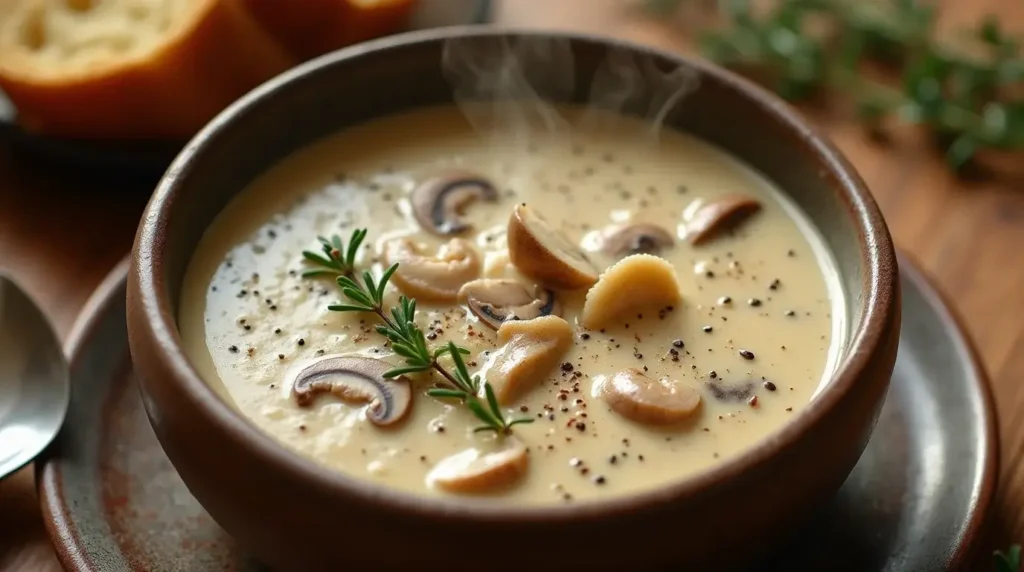 Cream Of Mushroom Soup (3)