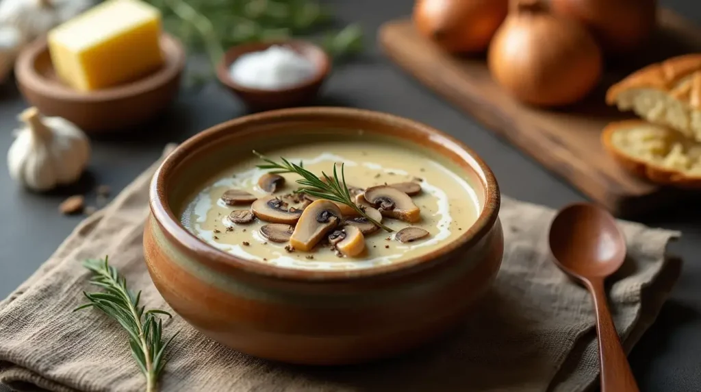 Cream Of Mushroom Soup (4)