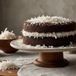 Moist Chocolate Coconut Cake (3)