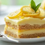 No-Bake Lemon Éclair Cake