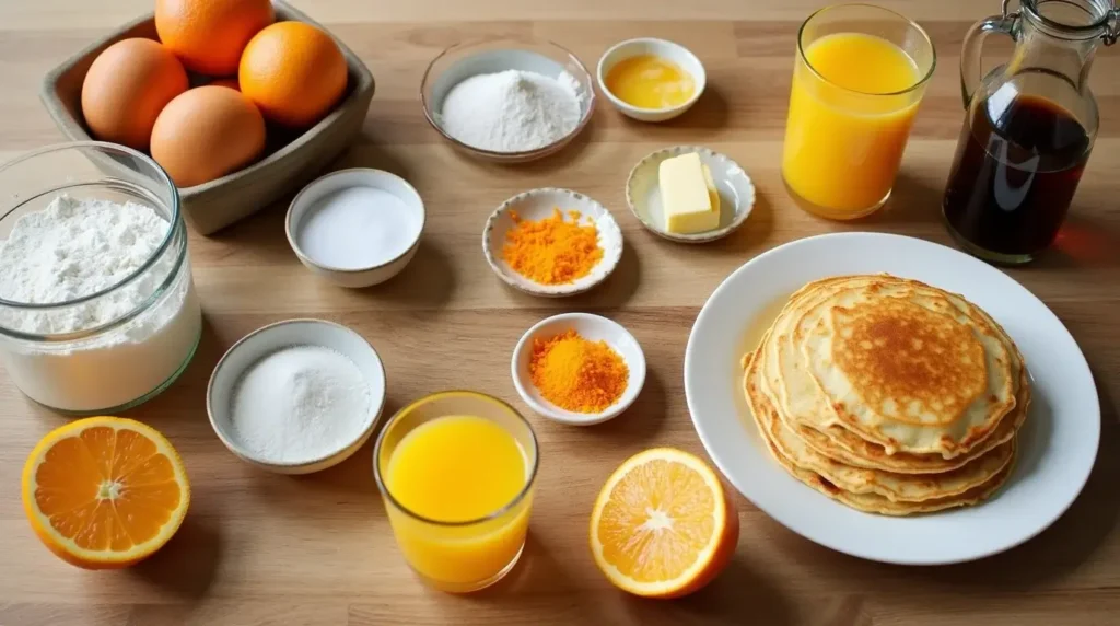 Orange Pancakes