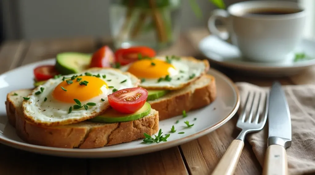 Perfect Fried Egg On Toast (2)