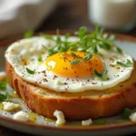 Perfect Fried Egg On Toast (3)