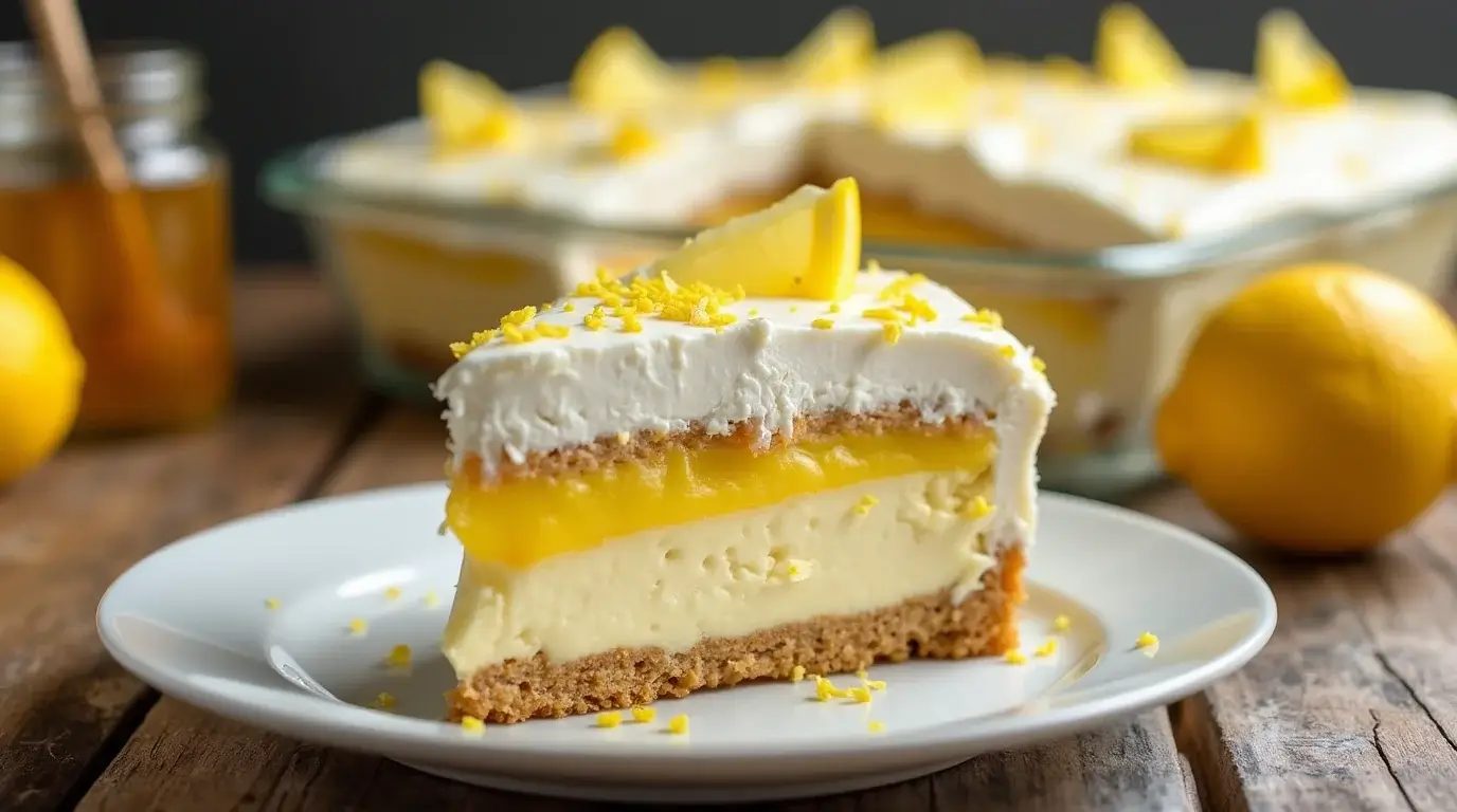 Lemon Eclair Cake