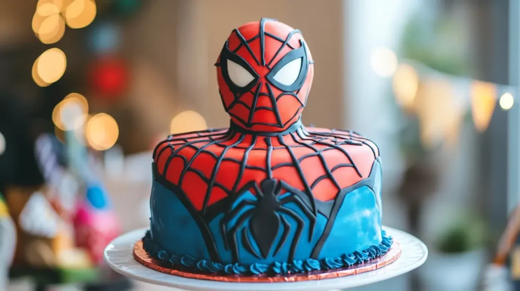 Spiderman Cake (2)