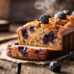 Blackberry Banana Bread (3)