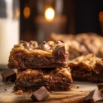 Brookie Bars With Brownie Mix