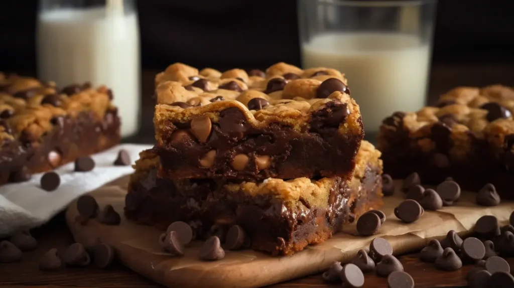 Brookie Bars With Brownie Mix (3)