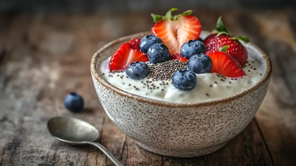 Chia Seeds In Yogurt (3)