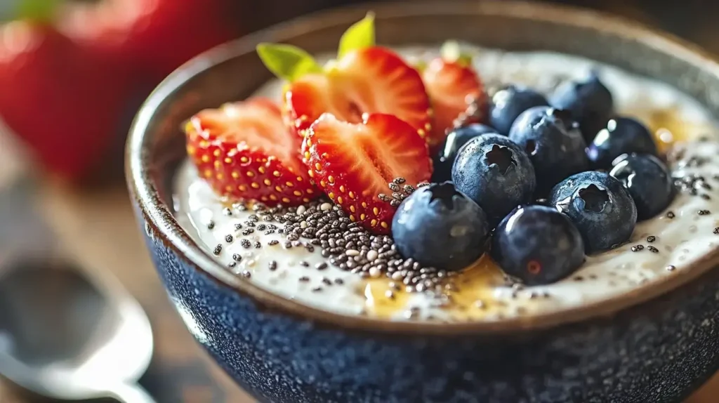 Chia Seeds In Yogurt (4)